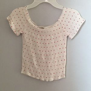 Off the shoulder top